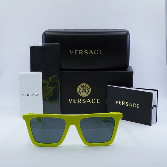 ?️ New Versace VE4468U 544987 Sunglasses - Tropical Full Yellow Frame main image 5